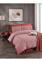 Bella Gold Esse Cotton Double Duvet Cover Set, Duvet Cover Set (Fitted Sheet) - 2