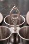Gold Plated Luxury Butterfly Model Spoon Holder 3 Compartment Kitchen Presentation Tray Dowry Tableware Organizer Zenith - 7