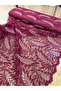 Bordo Lez Lace Fabric - High Quality Lace for Evening Gowns and Dresses - 2