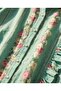 Women's Mint Green Floral Patterned Ruffle Detailed Shirt Dress - 2