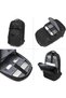 9849 25L Laptop Backpack 15.6 Inch Water-Resistant Travel Work Bag Black - 5