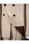 Italian Style Men's Double-Breasted Pointed Lapel Jacket Pants Combination Suit Beige T20084-09 - 4