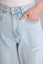 100% Cotton Straight Wide Trousers H5366Ax26Sm - 5