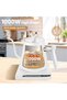 Electric Gooseneck Kettle,1L Coffee Kettles with Temperature Indicate,1000W Stainless Steel Electric - 3