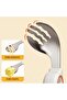 316 Steel Baby Spoon Fork Set |   Ergonomic Silicone Grip Handle, Safe and Non-Slip Design - 5