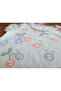 100% Cotton Short Sleeve Snap Fastener Baby Bodysuit - 3