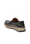 024 m Black-Beige Genuine Leather Men's Casual Shoes - 4