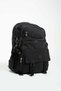 Unisex Black Backpack School Bag Laptop-Sports Travel Bag, Waterproof Crinkle Fabric 47X30Cm - 4