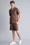 100% Cotton Relax Fit Bermuda Shorts G5097Ax26Sm - 2