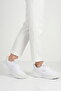 White Mesh Lightweight Flexible Breathable Unisex Sports Shoes Pete g - 2