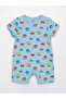 Crew Neck Printed Baby Boy Jumpsuit 2-pack - 3