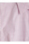 Plaid A-Line Mini Shirt Dress - 6