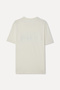Men's Stone Color Printed Crew Neck T-Shirt - 4
