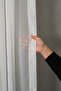 Bamboo Medium Weight 1/3Ly Pleated No-Iron Tulle Curtain |   Simple and Quality Weaving - 5