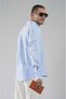 Trend Biz Regular Fit Muslin Men's Pocketed Shirt - 5