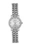 Milano Women's Silver Chain Cord Stone Minimal Wristwatch 2 Years Warranty - 2