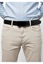 Genuine Leather Men's Adjustable Buckle Belt - 2