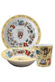 Melamine Food Plate, Bowl and Drinking Cup - Woodland