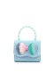 - Sparkly Glitter Bow Mini Purse - Purple, Blue, Pink