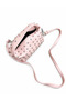 Women's Mini Size Staple-Detail Hand and Shoulder Bag - 4
