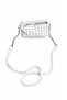 Women's Mini Size Staple-Detail Hand and Shoulder Bag - 3
