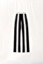 Black Ecru Contrast Knitwear Trousers 17173 - 6