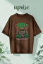 Green Day Printed Cotton Oversize T-Shirt