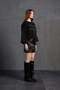 Black Crew Neck Oversize Sweatshirt 18018 - 4