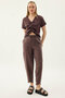 Elastic Waistband Detailed Trousers
