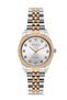 Milano Women's Gold Silver Metal Cord Stone Dial Wristwatch 2 Years Warranty - 2