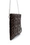 Tablet Boy Stitched Clutch Faux Leather Women's Star Crossbody Bag Tbstar Brown Patent Leather - 3