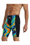 Tyr Men's Racing Swimsuit Shockwave Jammer Red Orange Green - 3