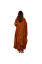 Orange Silk Embroidered A-Line Kurta Pant Set with Dupatta - ALV2169 | Orange - 4