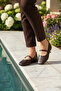 Brown Light Women's Ballerinas 351080 Z - 2