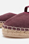Flabelus Mary Jane Genuine Leather Suede Espadrille - 7