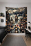 Modern Pattern Fabric Wall Covering Aesthetic Bedroom Decor Washable Quality Easy to Install Stylish - 2