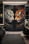Modern Pattern Fabric Wall Covering Aesthetic Bedroom Decor Washable Quality Easy to Install Stylish