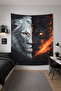 Modern Pattern Fabric Wall Covering Aesthetic Bedroom Decor Washable Quality Easy to Install Stylish - 2