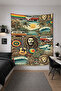 Modern Pattern Fabric Wall Covering Aesthetic Bedroom Decor Washable Quality Easy to Install Stylish - 2