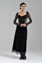 Women's Lace Fabric Front Part Corset Back Part Lace Design Crop Blouse - 5