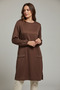 Women's Circular Necklace Collar with Bead Detail Summer Thin Aerobic Tunic