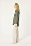 Pearl-Detail Poplin Shirt - 2