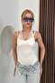 Women's Lace Detailed Trendy Bodysuit - 4
