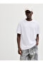 Men White Crew Neck Cotton T-Shirt - 11