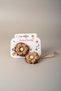 Flower Detailed Rubber Buckle |   Stylish Elegant Hair Clip Women & Girls Daily Accessory