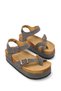 Nashira Sola Women's Flip Flop Sandals 0012702 Brown