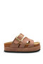 Phoebe Viven Women's Slippers 0012704 Tan - 4