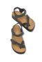 Nashira Sola Women's Flip Flop Sandals 0012702 Matte Black - 3