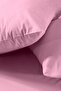 Lisa Elastic Fitted Pink Color Double Padded Sheet Set - 3