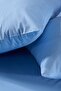 Lisa Elastic Fitted Blue Color Double Padded Sheet Set - 3